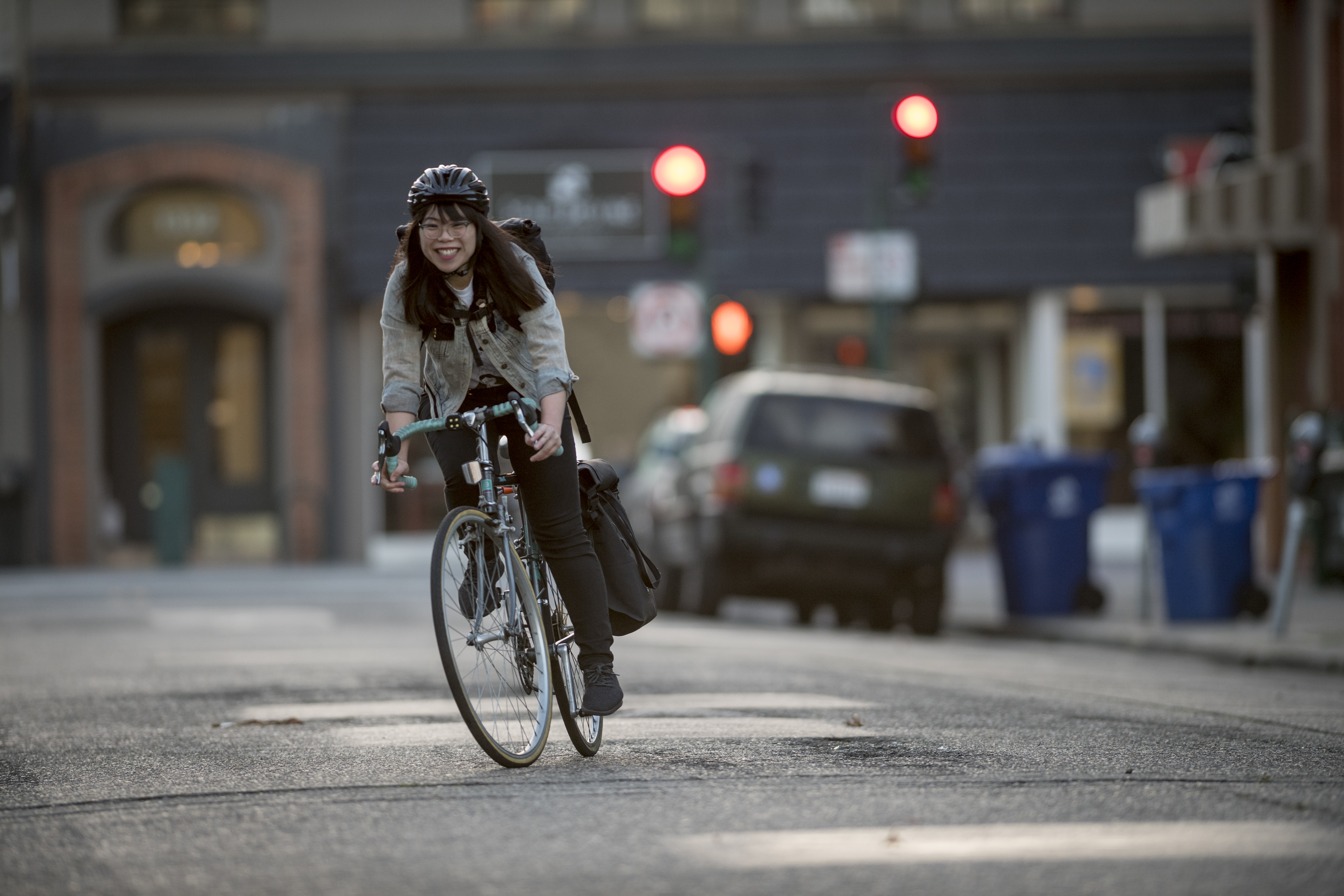 Pedestrian Biking Pedestrian Biking