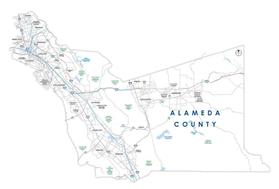 Alameda County Map ?x33781