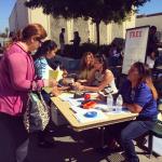 students get involved with the program booth students sign up for program