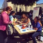 students sign up for program