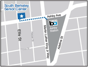 I80 Ashby BART station map