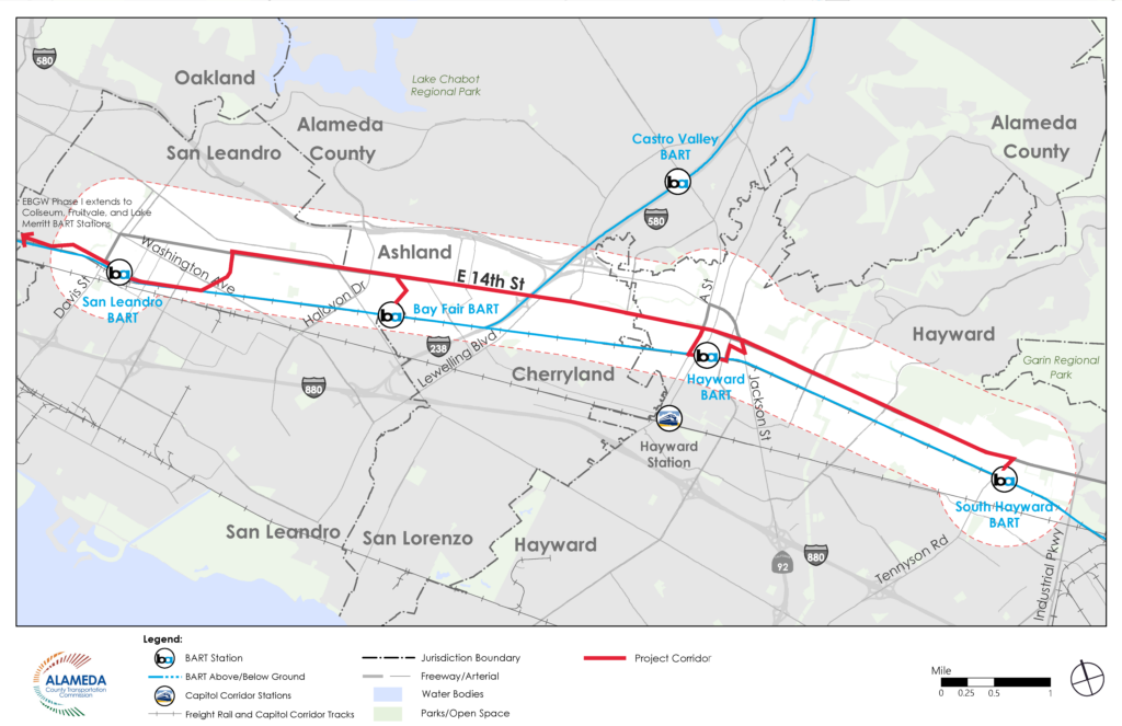 map of E14-Mission project area