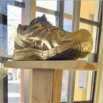 Golden Sneaker statue