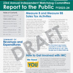 Draft page of the IWC report