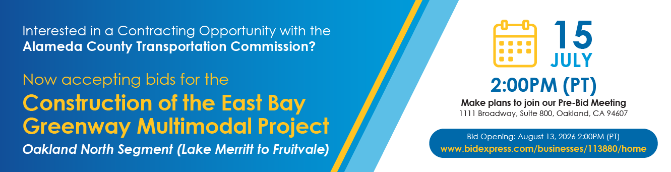 Go to Contracting Opportunities for East Bay